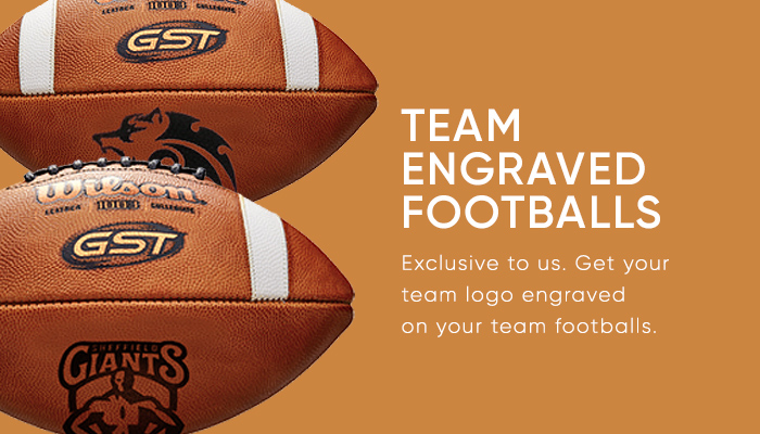 American Football Engraving